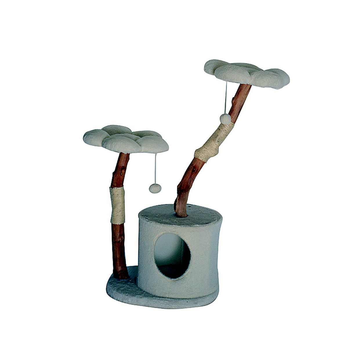 Natural Branch 98cm Custom Cat Tree - MR16 custom wooden cat tree manufacturer