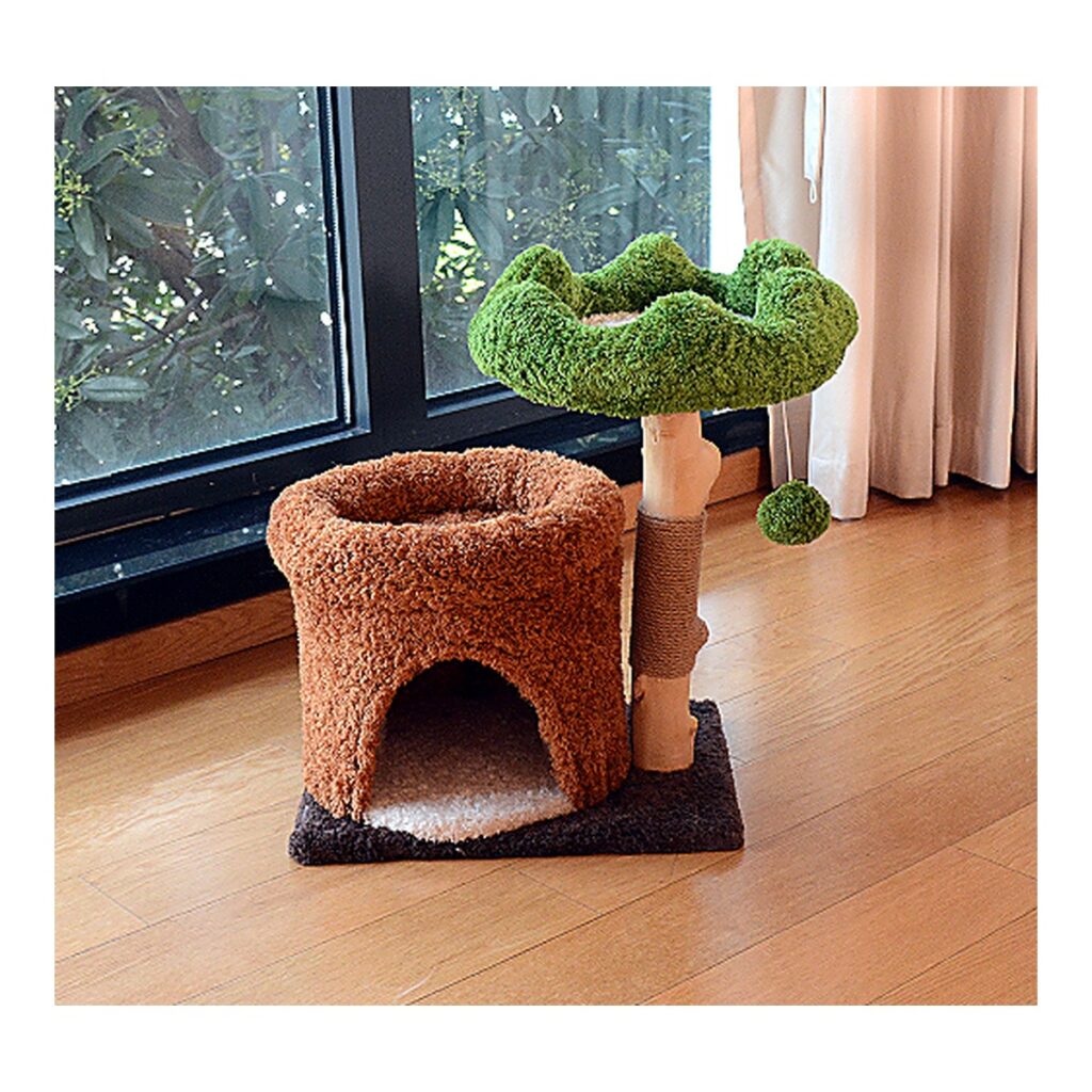 Natural Branch 52cm Custom Cat Tree - MP22 custom wooden cat tree manufacturer