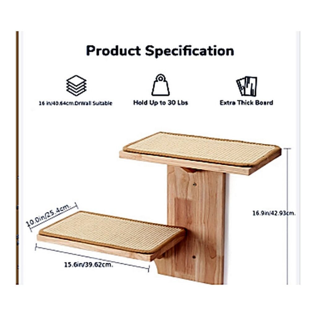 Solid Wood Custom Cat Tree - SPW-NWCT-026 custom wooden cat tree manufacturer
