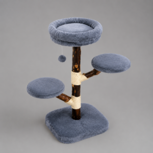 Natural Wood Cat Tree – MR51