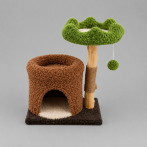 Solid Wood Cat Tree – MP22