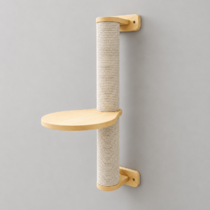 Solid Wood Custom Cat Tree – SPW-NWCT-017