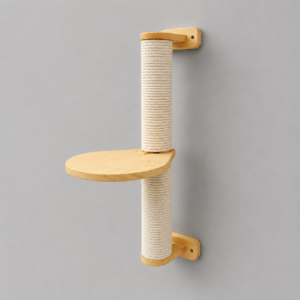 Solid Wood Custom Cat Tree – SPW-NWCT-018