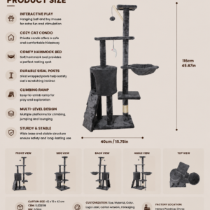 Cat Tree Basic Five-Level – MT55