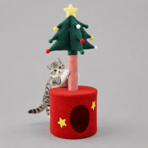 Natural Wood Cat Tree – MH73