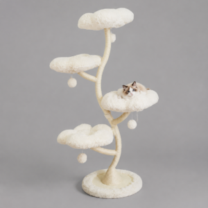 Natural Wood Cat Tree – MR81