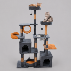 Natural Wood Cat Tree – MT46