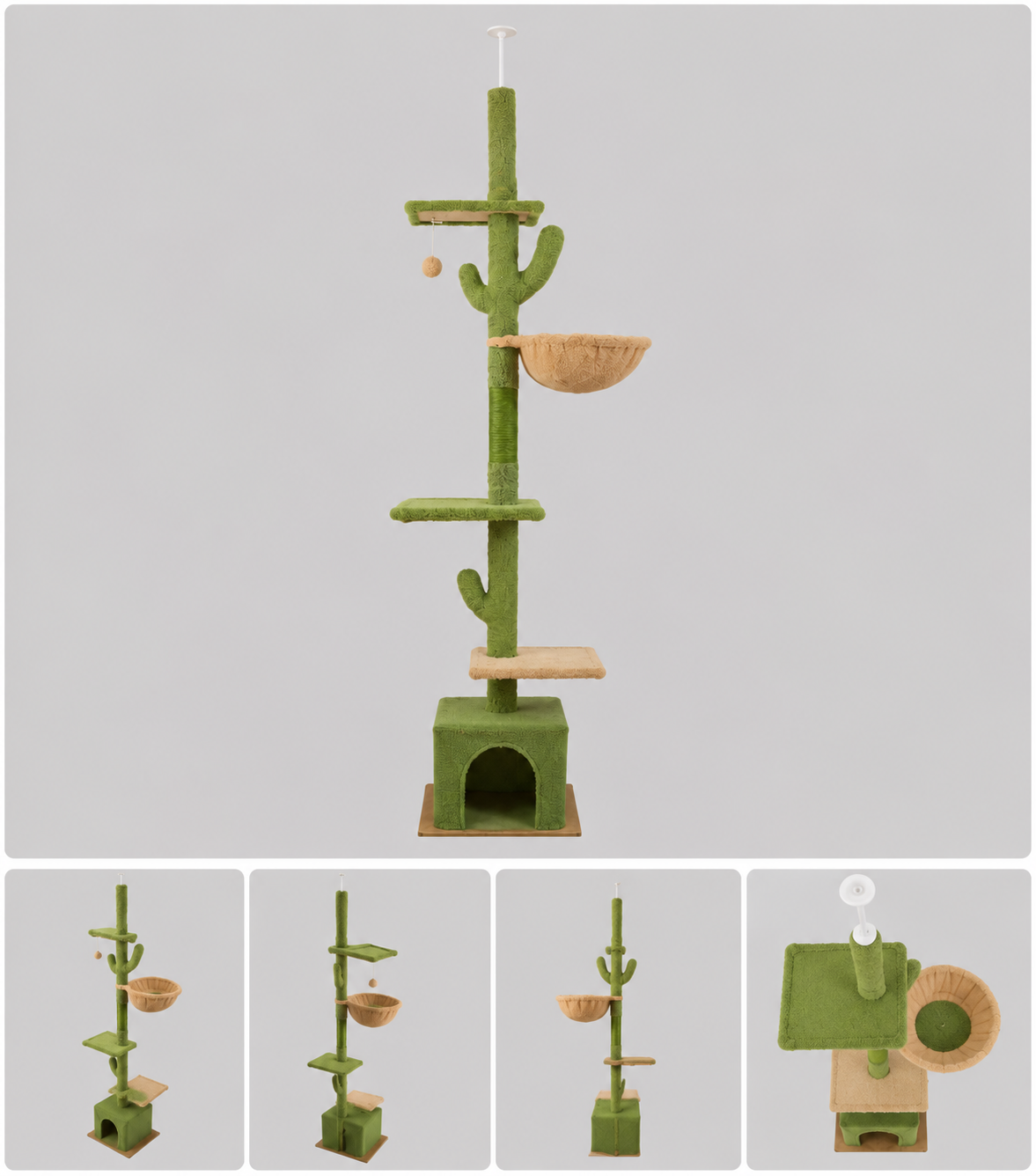 Natural Wood Cat Tree – MA41