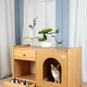 Solid Wood Pet Furniture Cabinet – CTT018