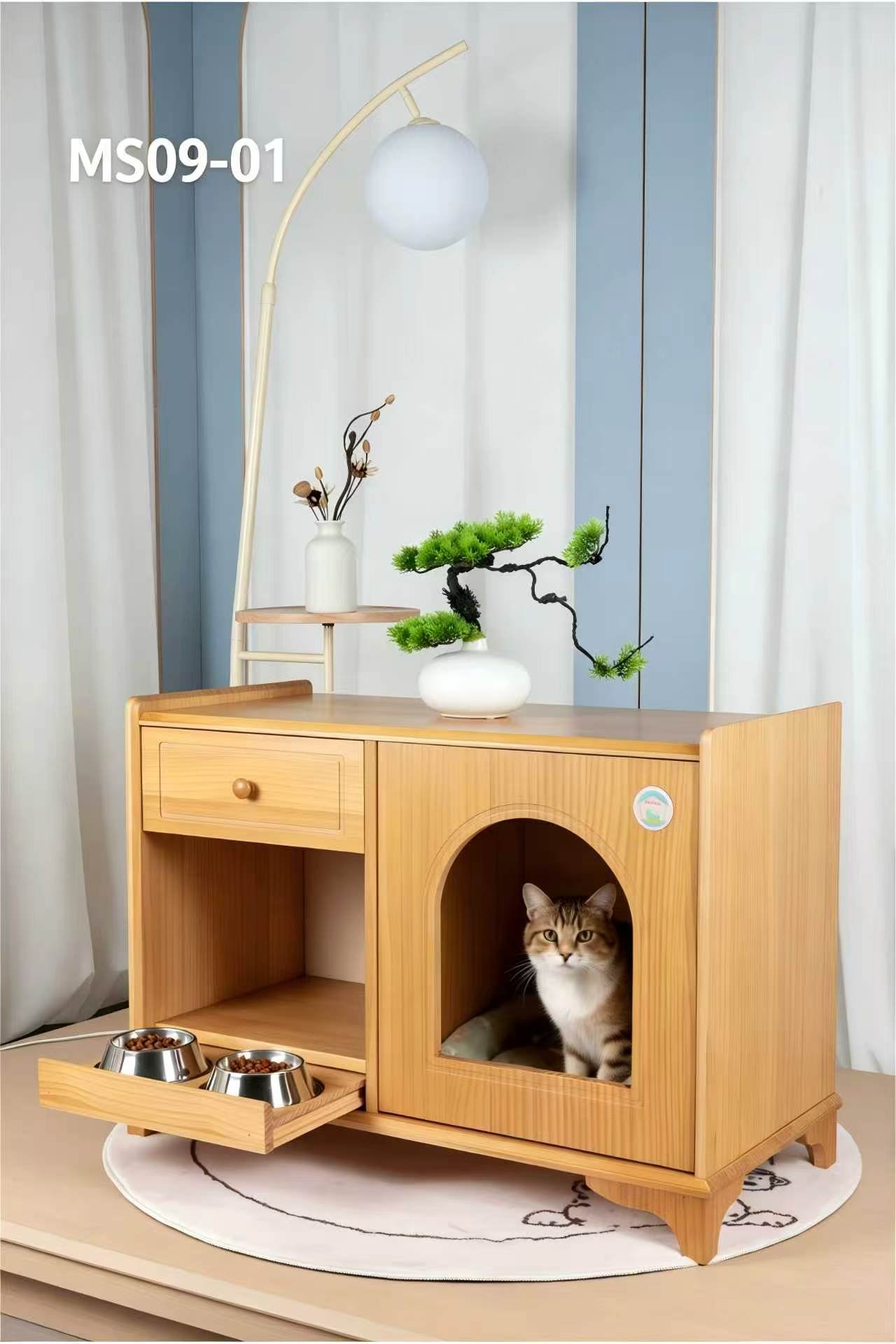 Solid Wood Pet Furniture Cabinet – CTT018